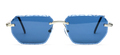 The Azure Octagon Sunglasses