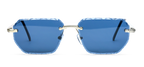 The Azure Octagon Sunglasses