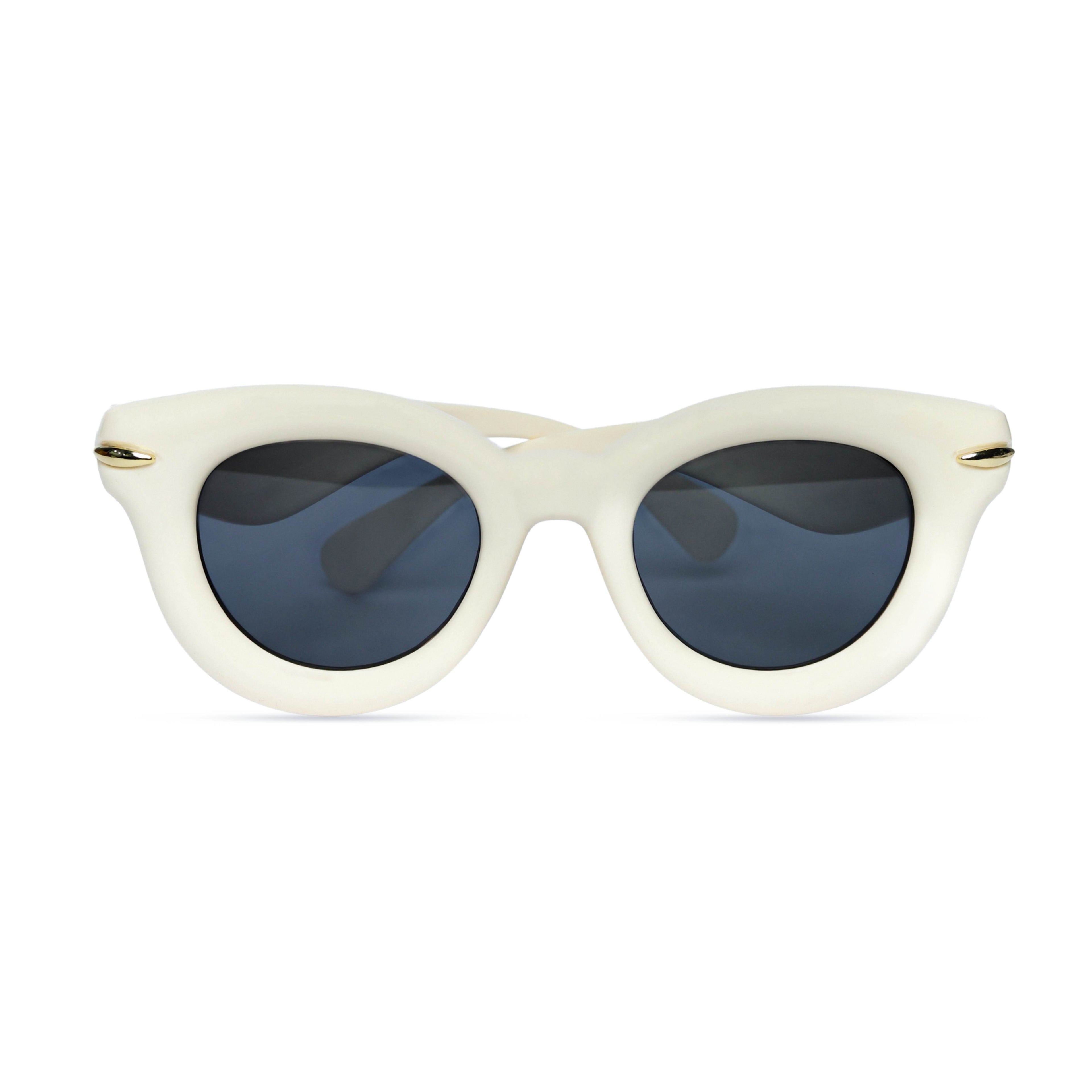 Bubblegum Pink Retro Cat-Eye Sunglasses