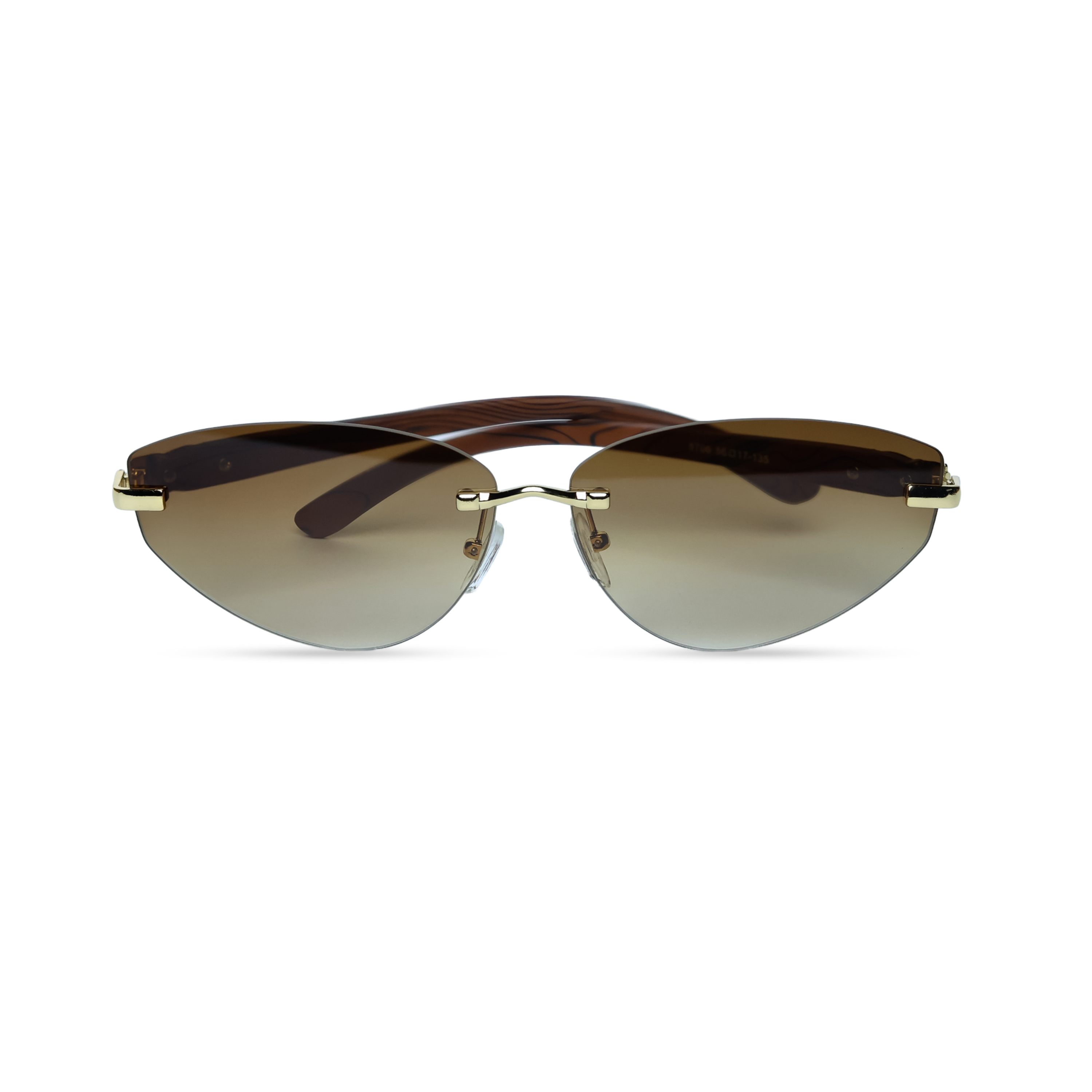 THE NOMAD SUNGLASSES- Gold Olive