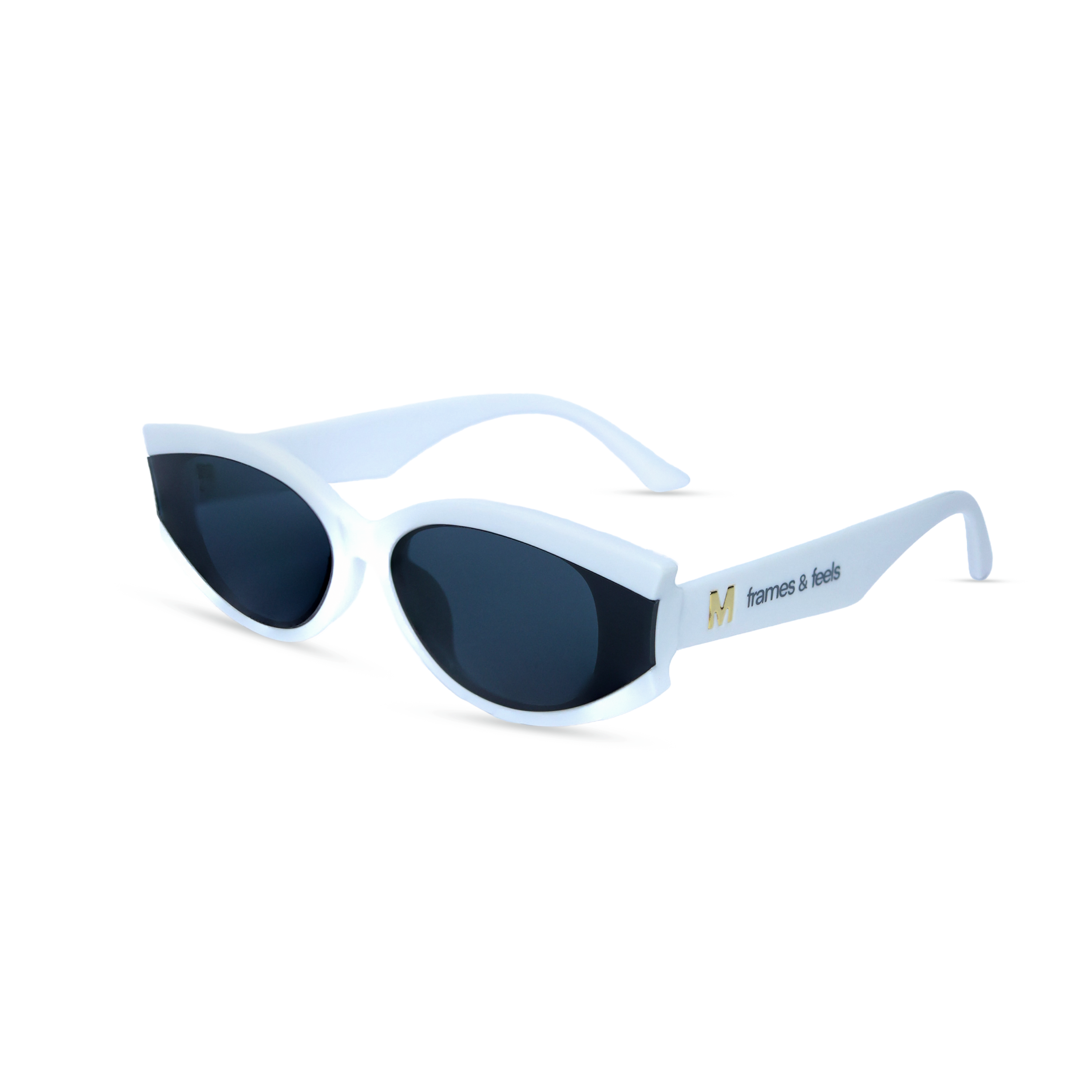THE STATEMENT SUNGLASSES- Swan Black