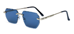 The Azure Octagon Sunglasses