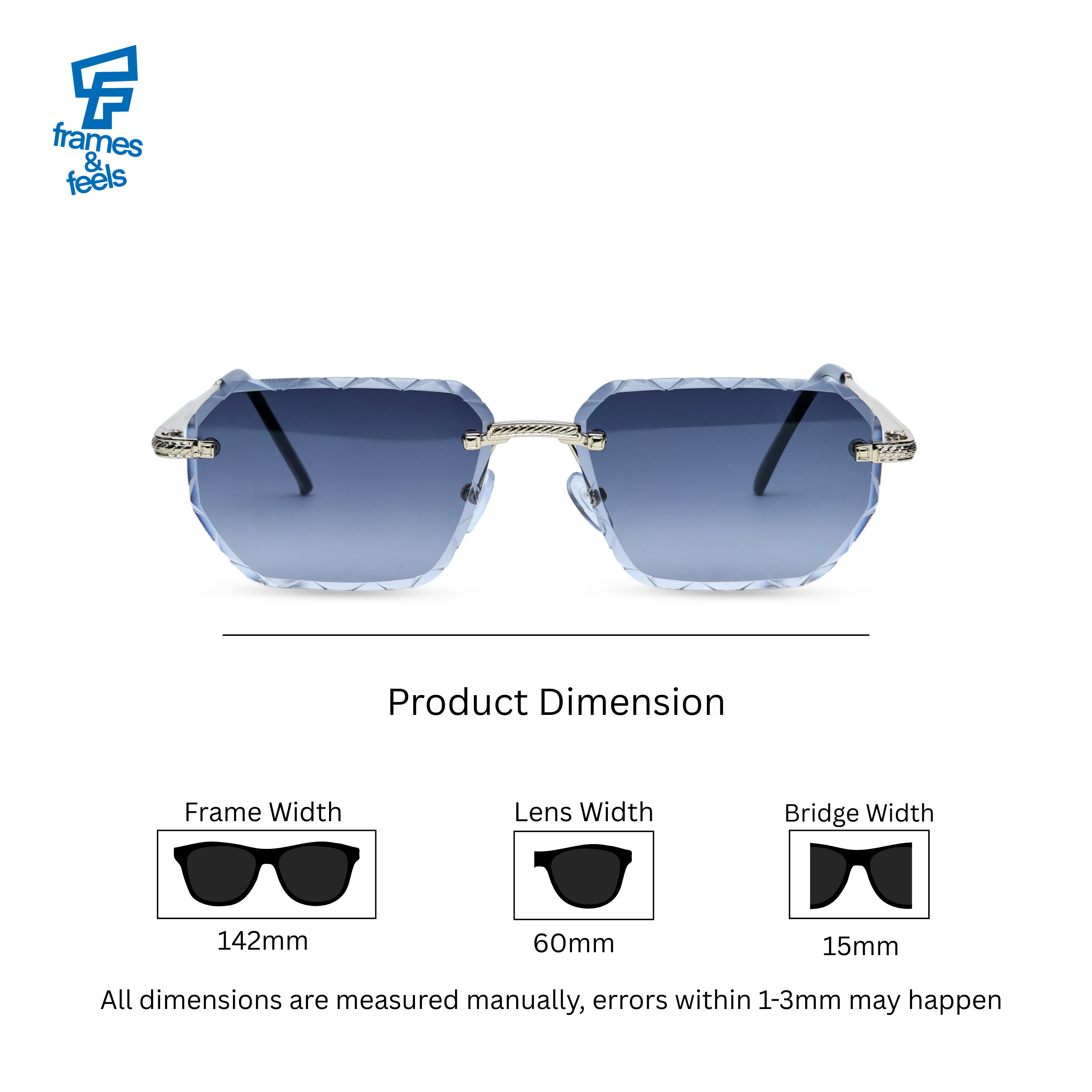 THE INNOVATOR SUNGLASSES- Ice Blue