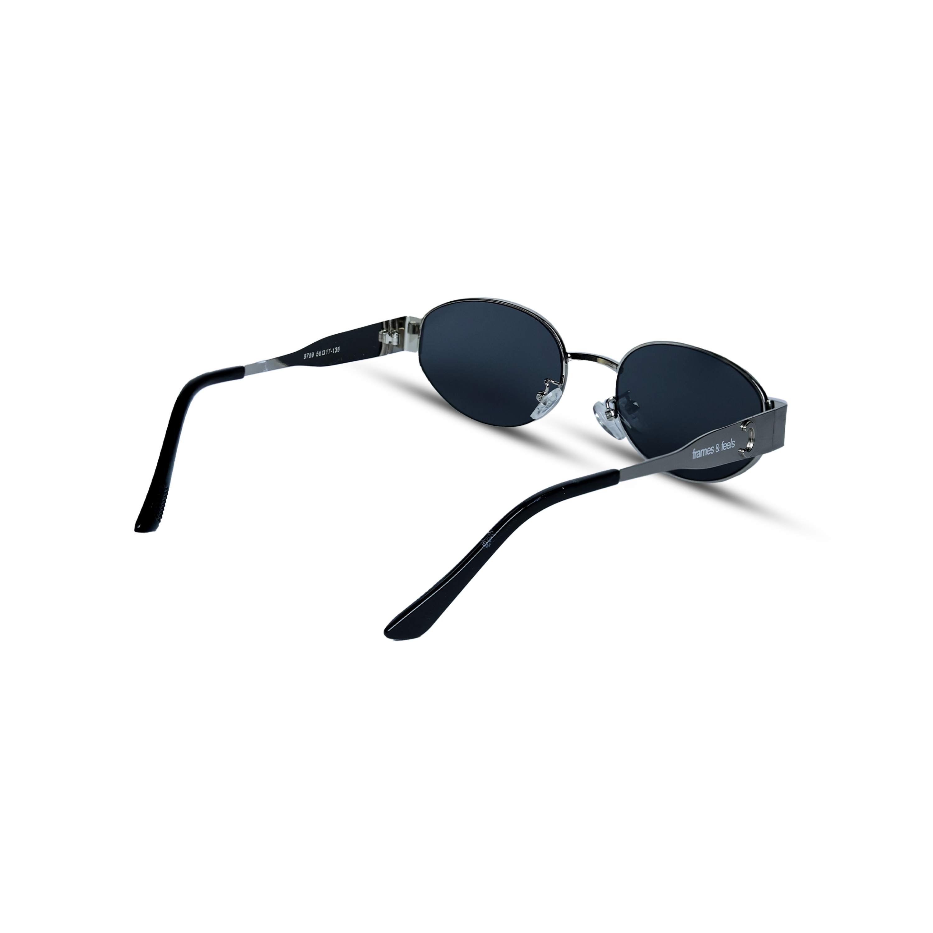 THE LUMINARY SUNGLASSES- Silver Black