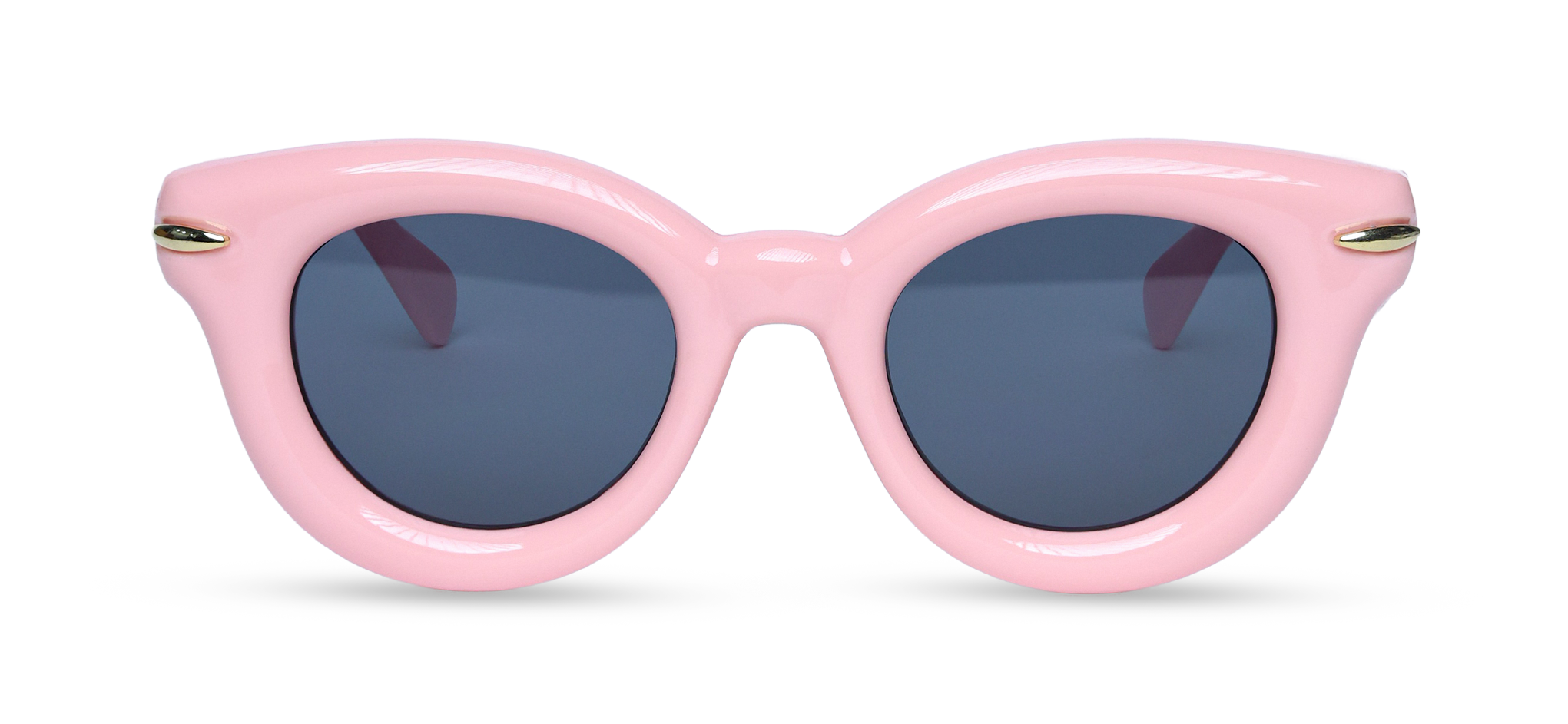Bubblegum Pink Retro Cat-Eye Sunglasses  (5711 - PINK - S.SMK)