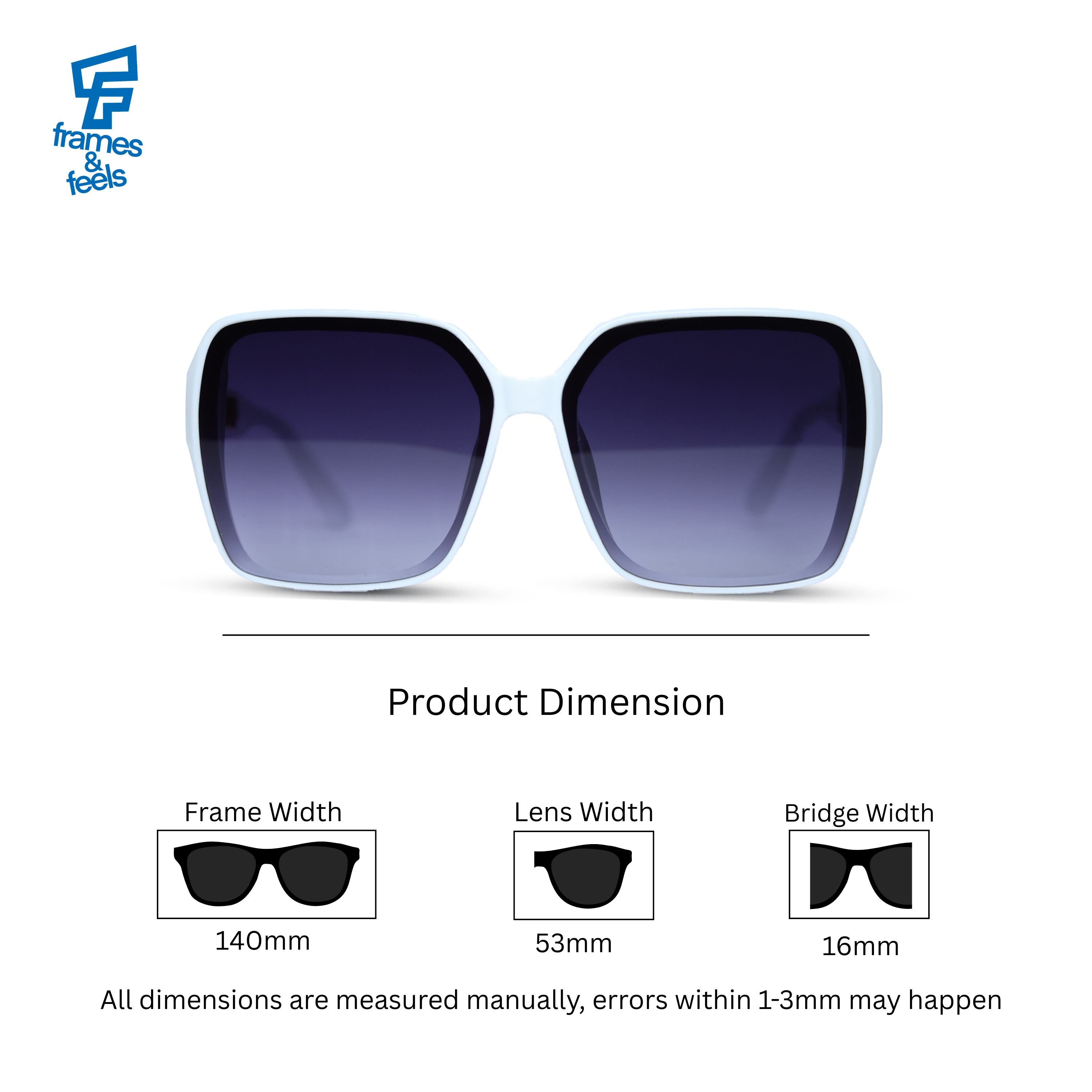THE HEIRESS SUNGLASSES- Artic Pearl