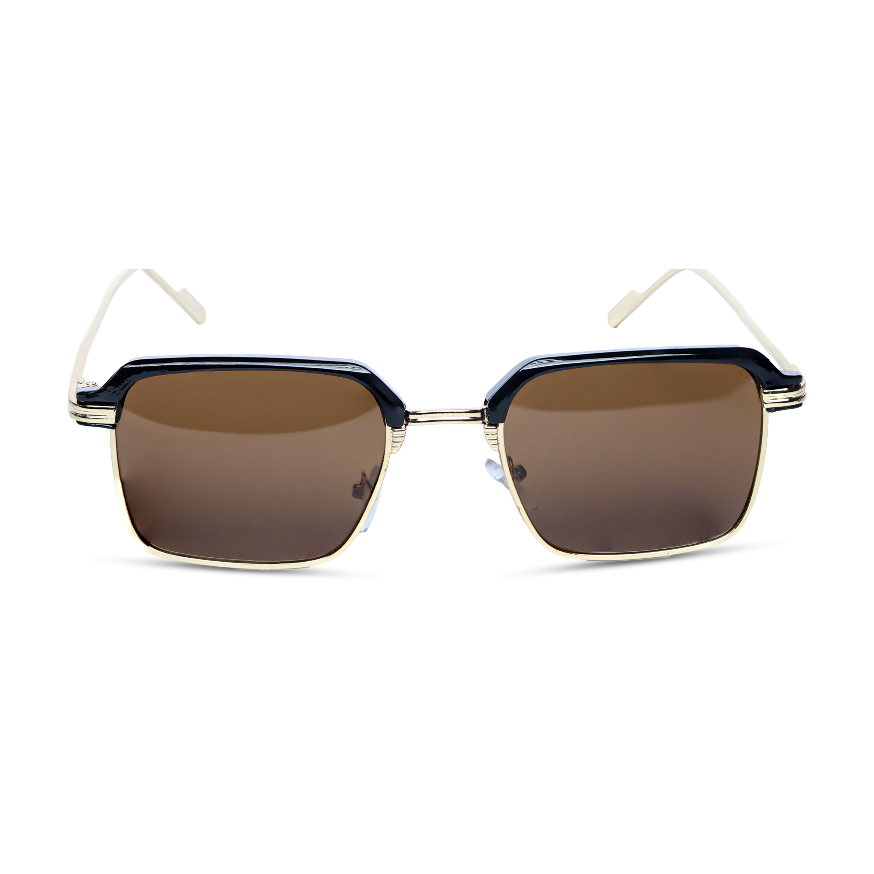 THE VISIONARY SUNGLASSES- Gold Brown