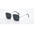 THE SOVEREIGN SUNGLASSES- Silver Smoke