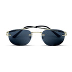 THE ELEGANT SUNGLASSES- Gold Onyx