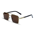 THE ARCHITECT SUNGLASSES- Gold Brown