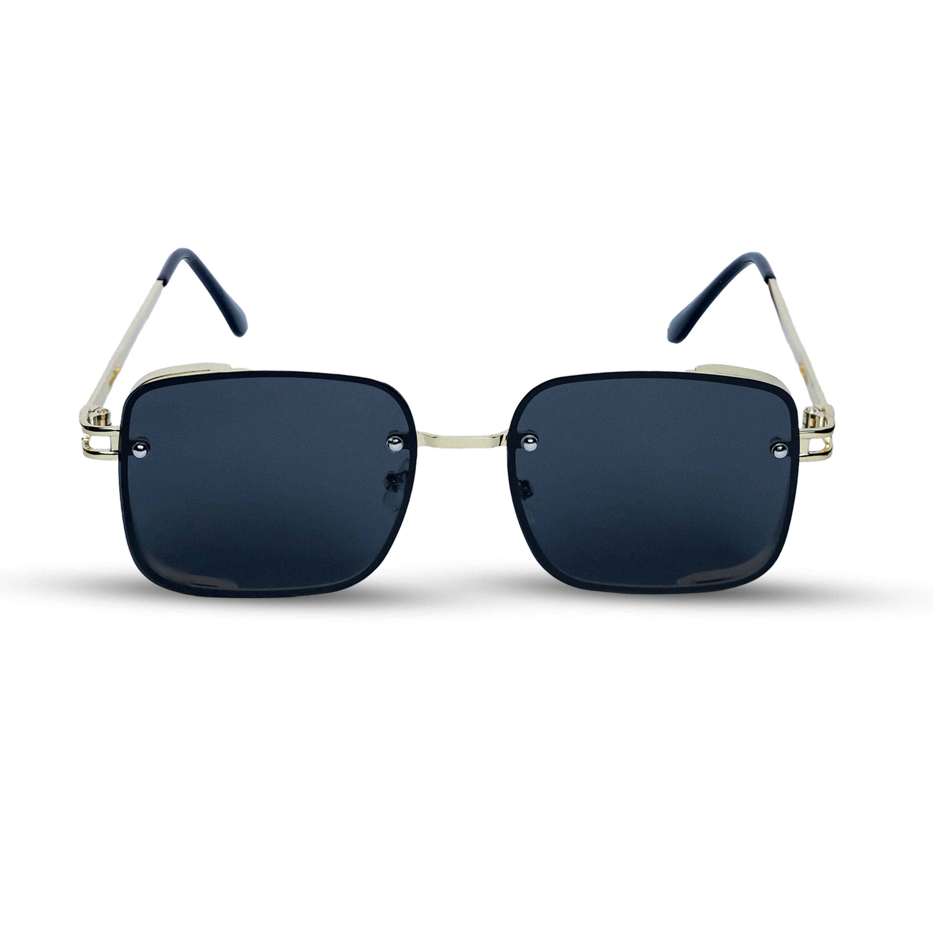 THE REGENT SUNGLASSES- Gold Blue