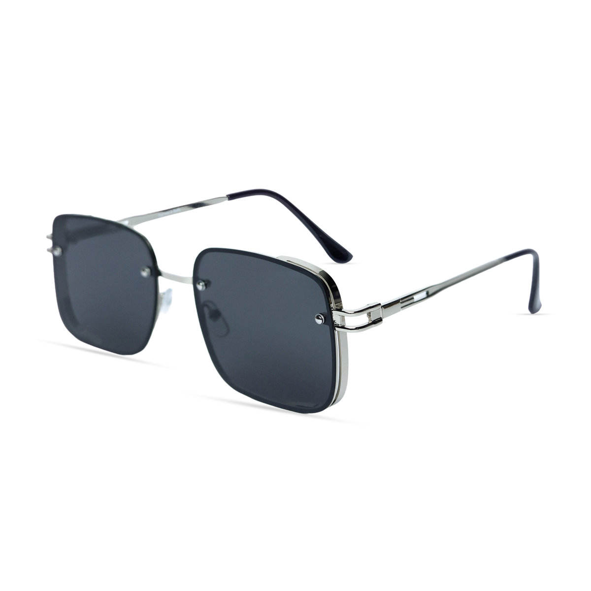 THE REGENT SUNGLASSES - Silver Smoke