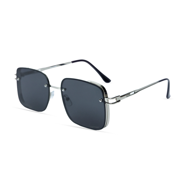 THE REGENT SUNGLASSES - Silver Smoke