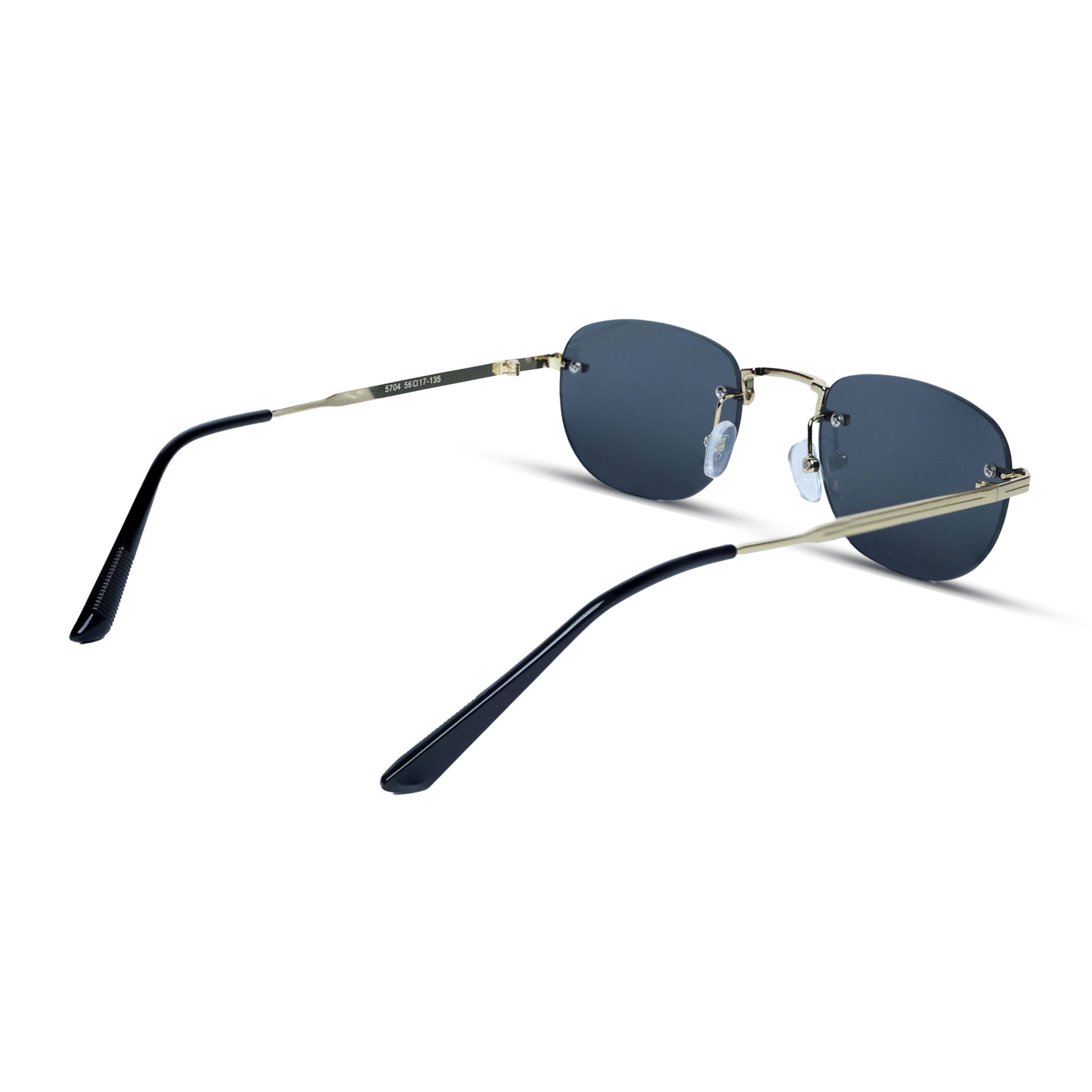 THE ELEGANT SUNGLASSES- Gold Onyx