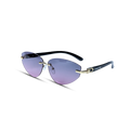 THE NOMAD SUNGLASSES- Gold Violet