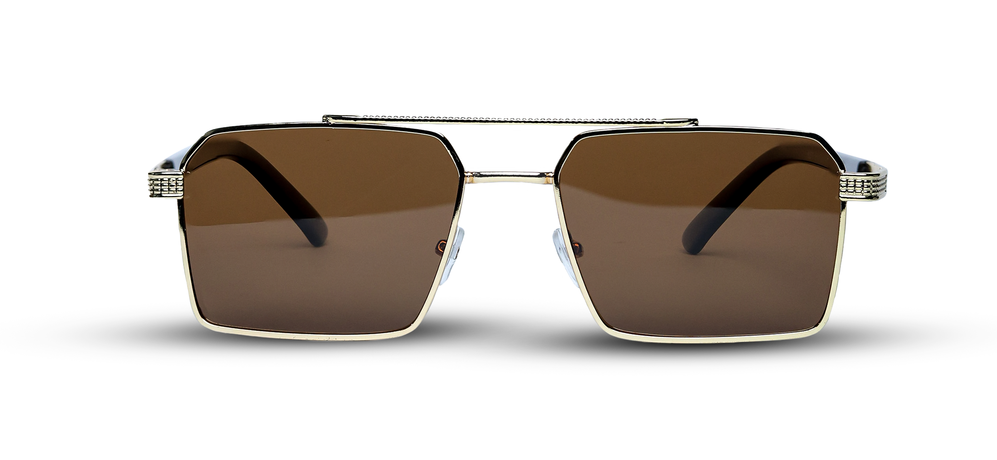 Regal Square Sunglasses (8359 - GOLD TEA)