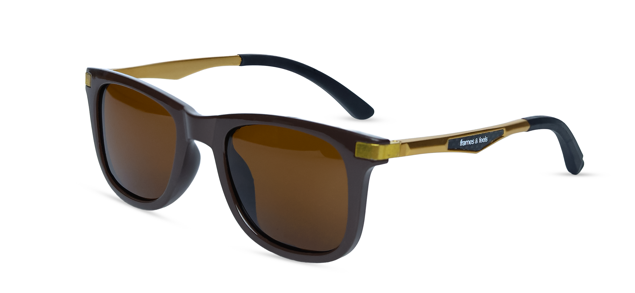 Premium Square Frame (8347- CAFE BROWN)