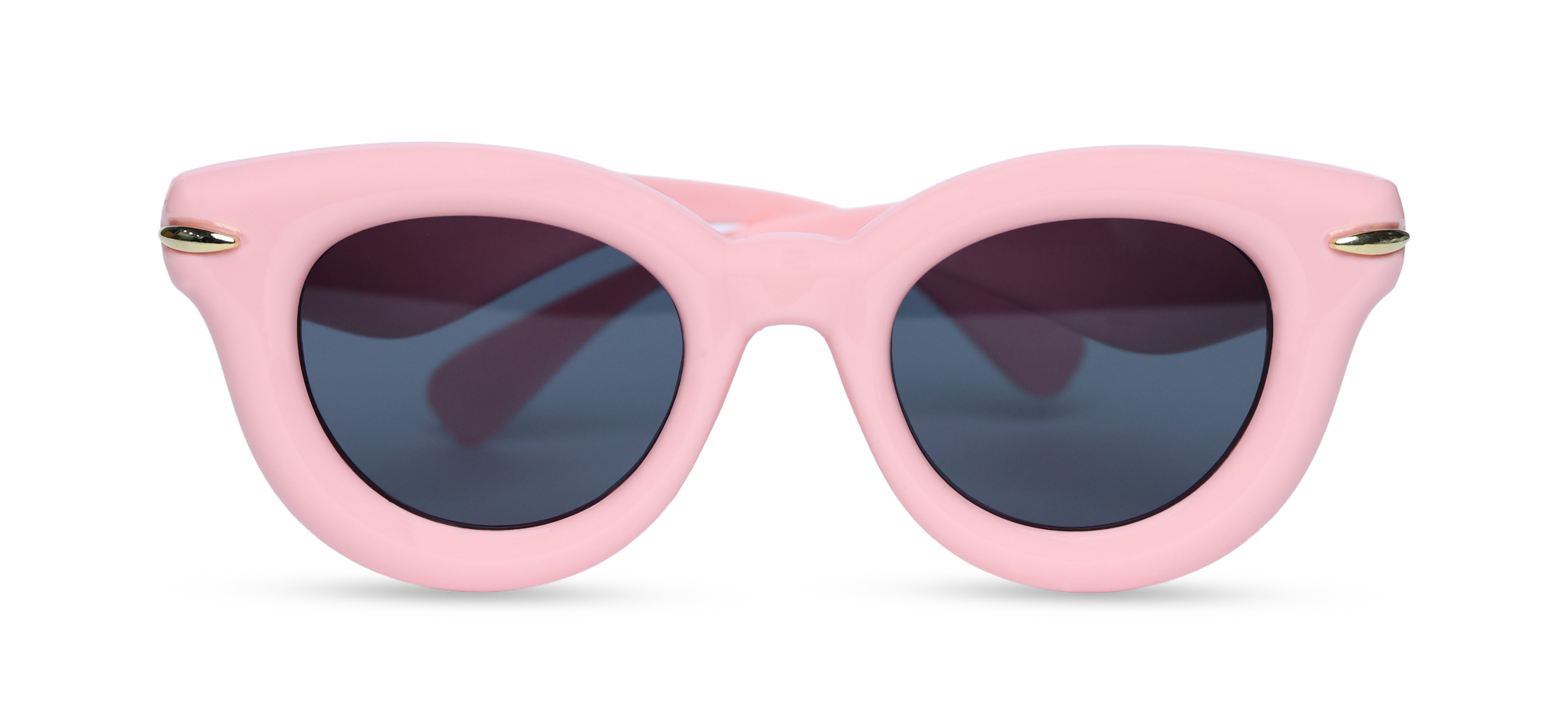 Bubblegum Pink Retro Cat-Eye Sunglasses  (5711 - PINK - S.SMK)