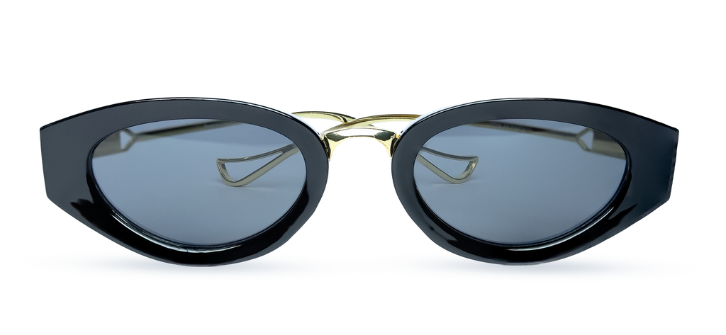 The Lunar Cat-eye Sunglasses (5728 WHITE S.SMK )
