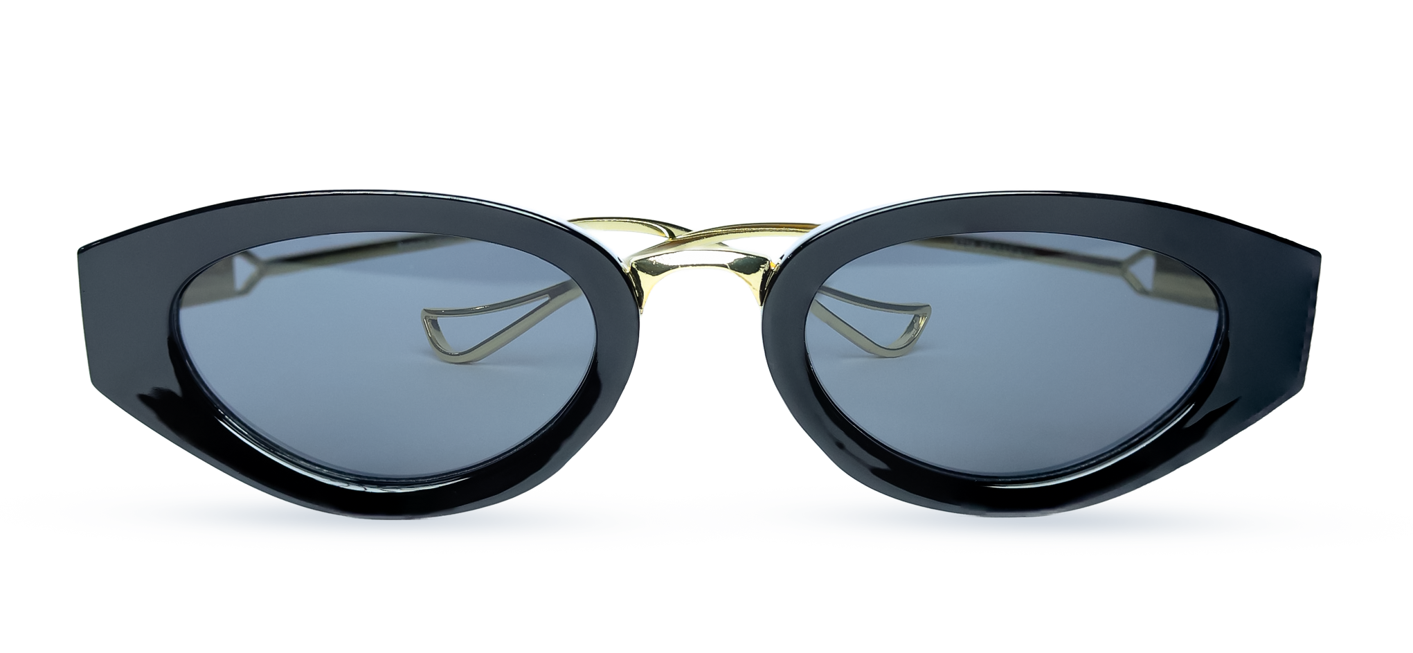 The Lunar Cat-eye Sunglasses (5728 WHITE S.SMK )
