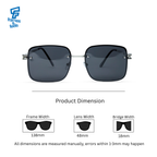 THE REGENT SUNGLASSES- Gold Blue