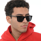 THE HERITAGE SUNGLASSES- Smoke Black