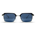 THE VISIONARY SUNGLASSES- Silver Grey