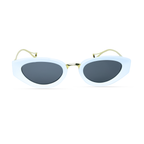 THE SOCIALITE SUNGLASSES- White Black