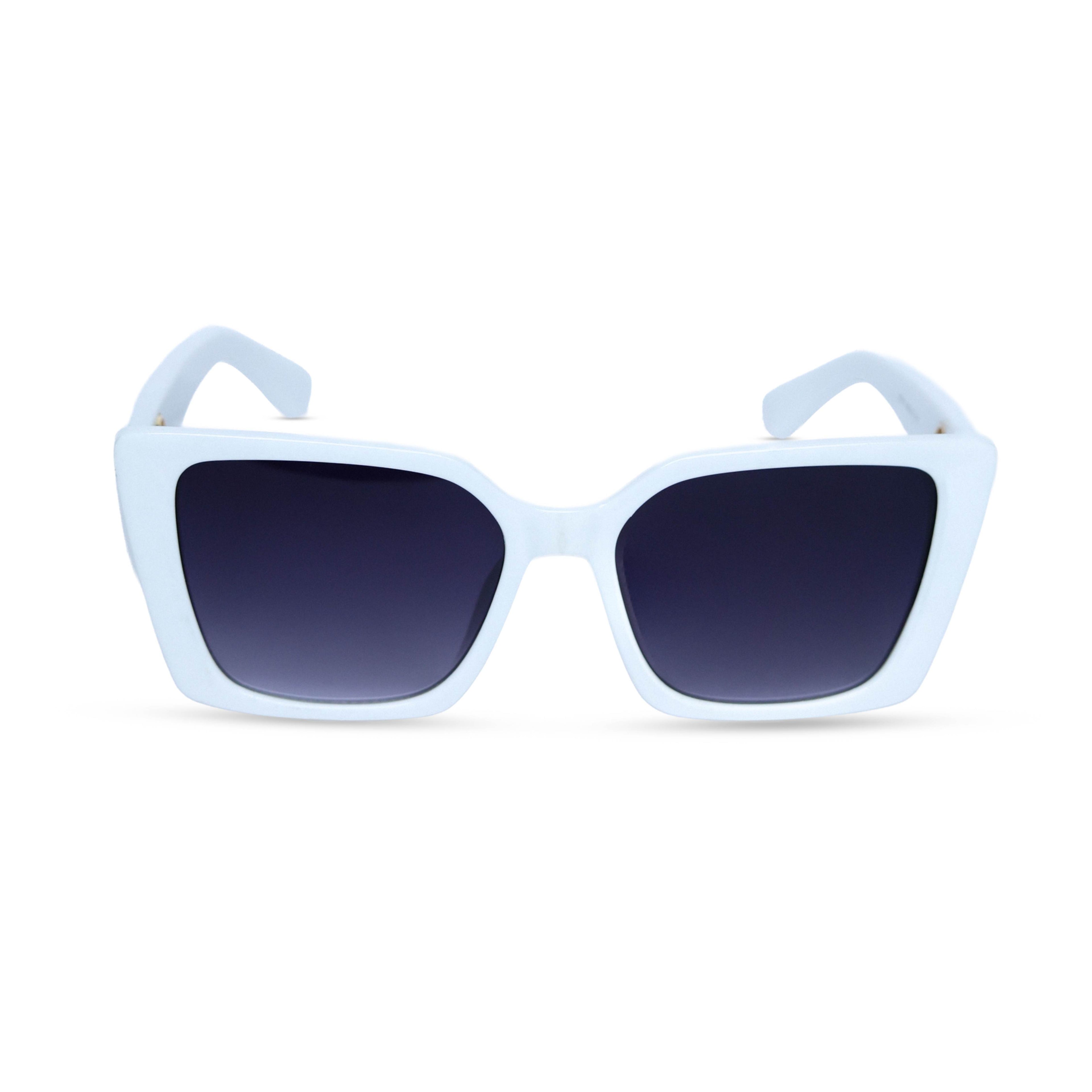 THE MUSE SUNGLASSES- Ivory White