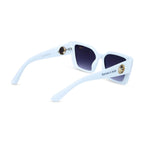 THE MUSE SUNGLASSES- Ivory White