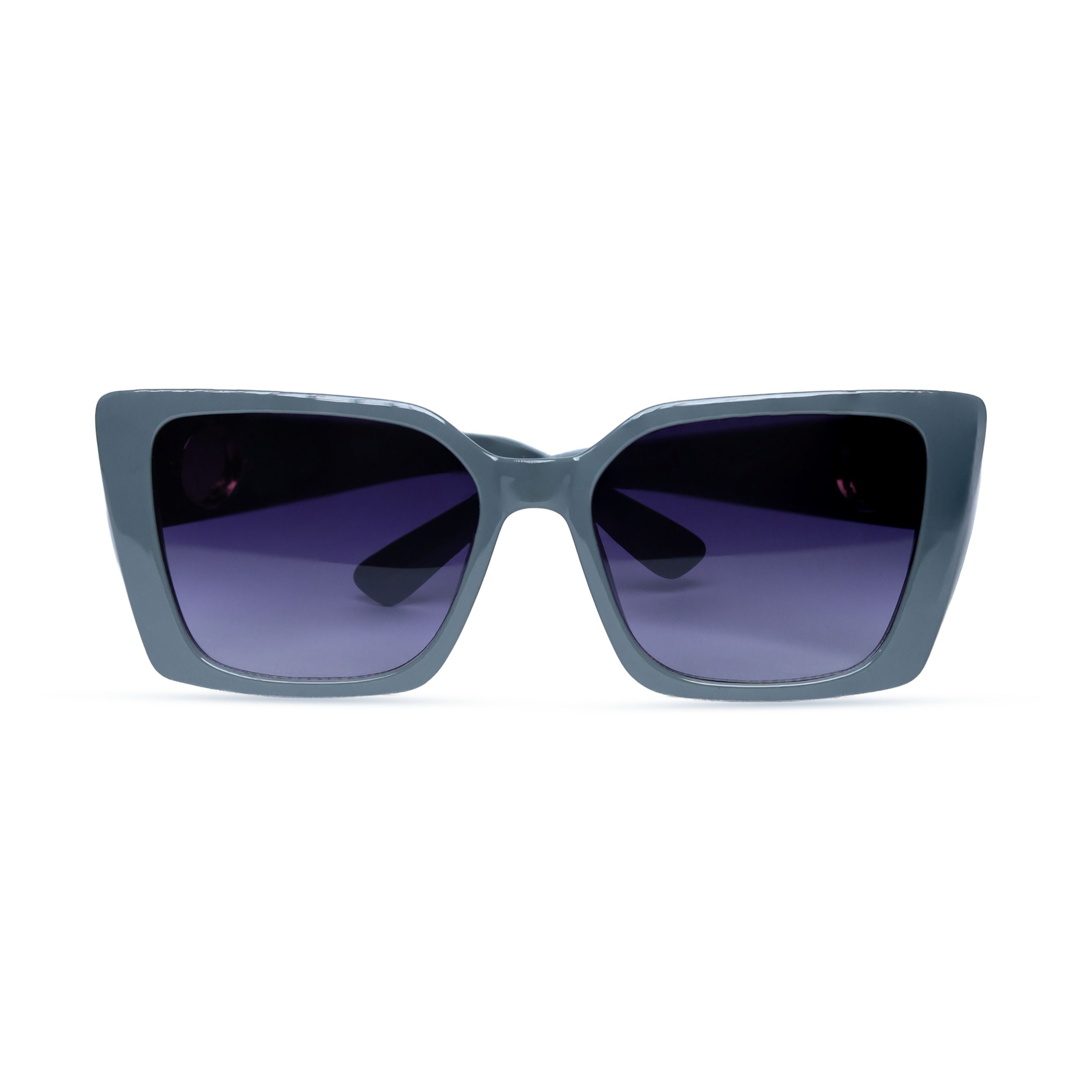 THE MUSE SUNGLASSES- Stone Grey