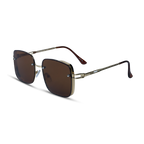 THE REGENT SUNGLASSES- Gold Brown