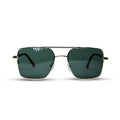 THE APEX RACER SUNGLASSES- Gold Green