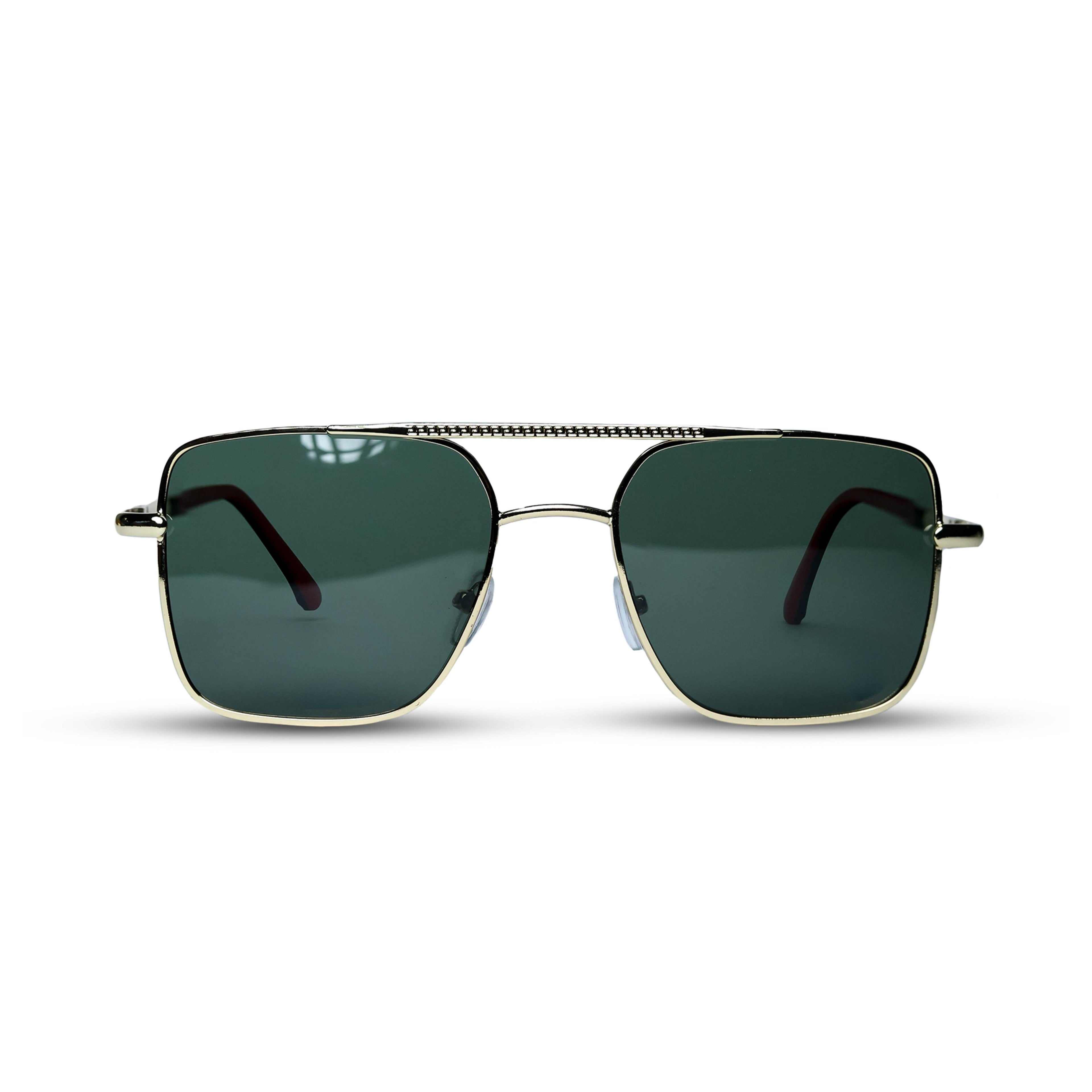 THE APEX RACER SUNGLASSES- Gold Green