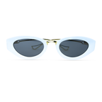 THE SOCIALITE SUNGLASSES- White Black