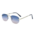 THE ELEGANT SUNGLASSES- Gold Sky