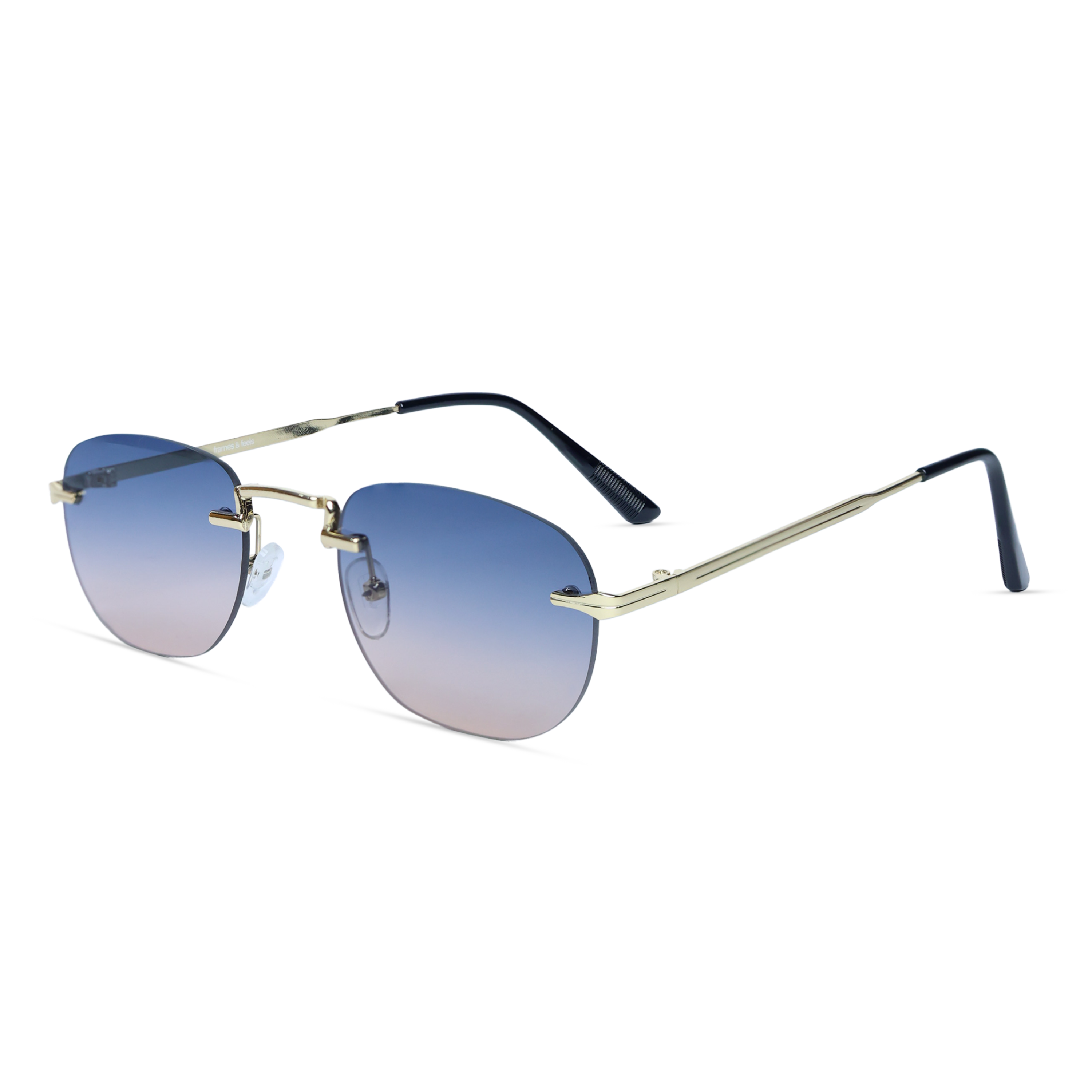 THE ELEGANT SUNGLASSES- Gold Sky