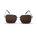 THE REGENT SUNGLASSES- Gold Brown