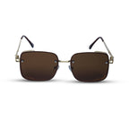 THE REGENT SUNGLASSES- Gold Brown