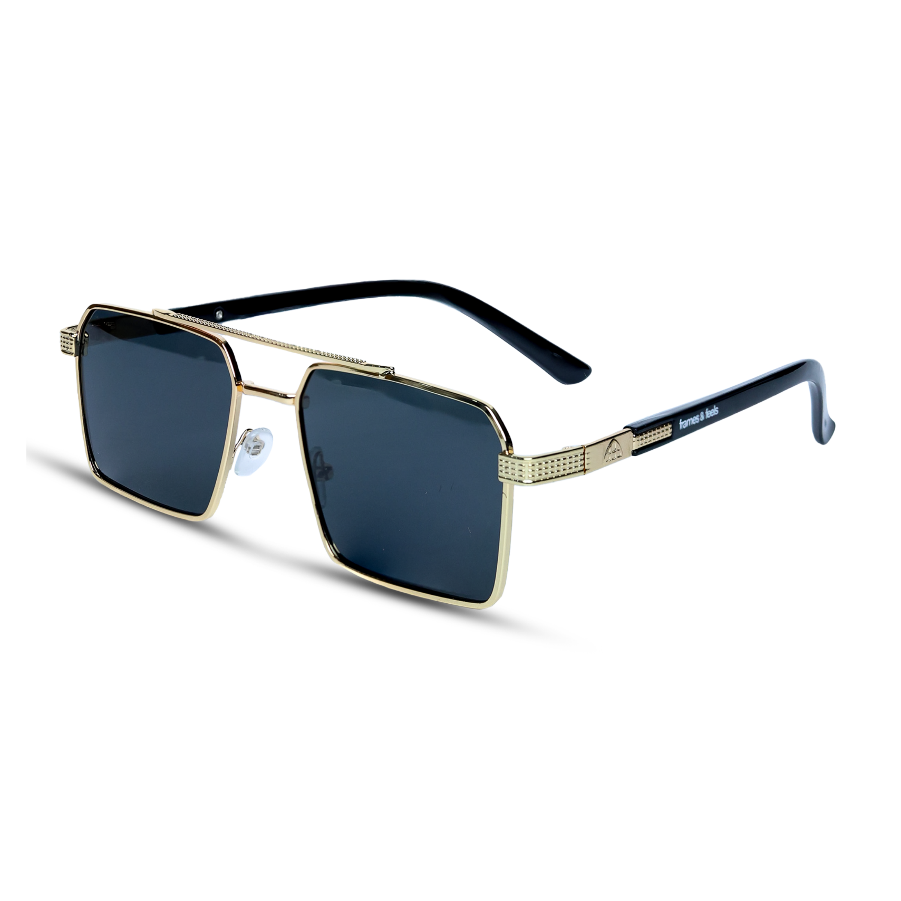 THE ARCHITECT SUNGLASSES- Gold Black