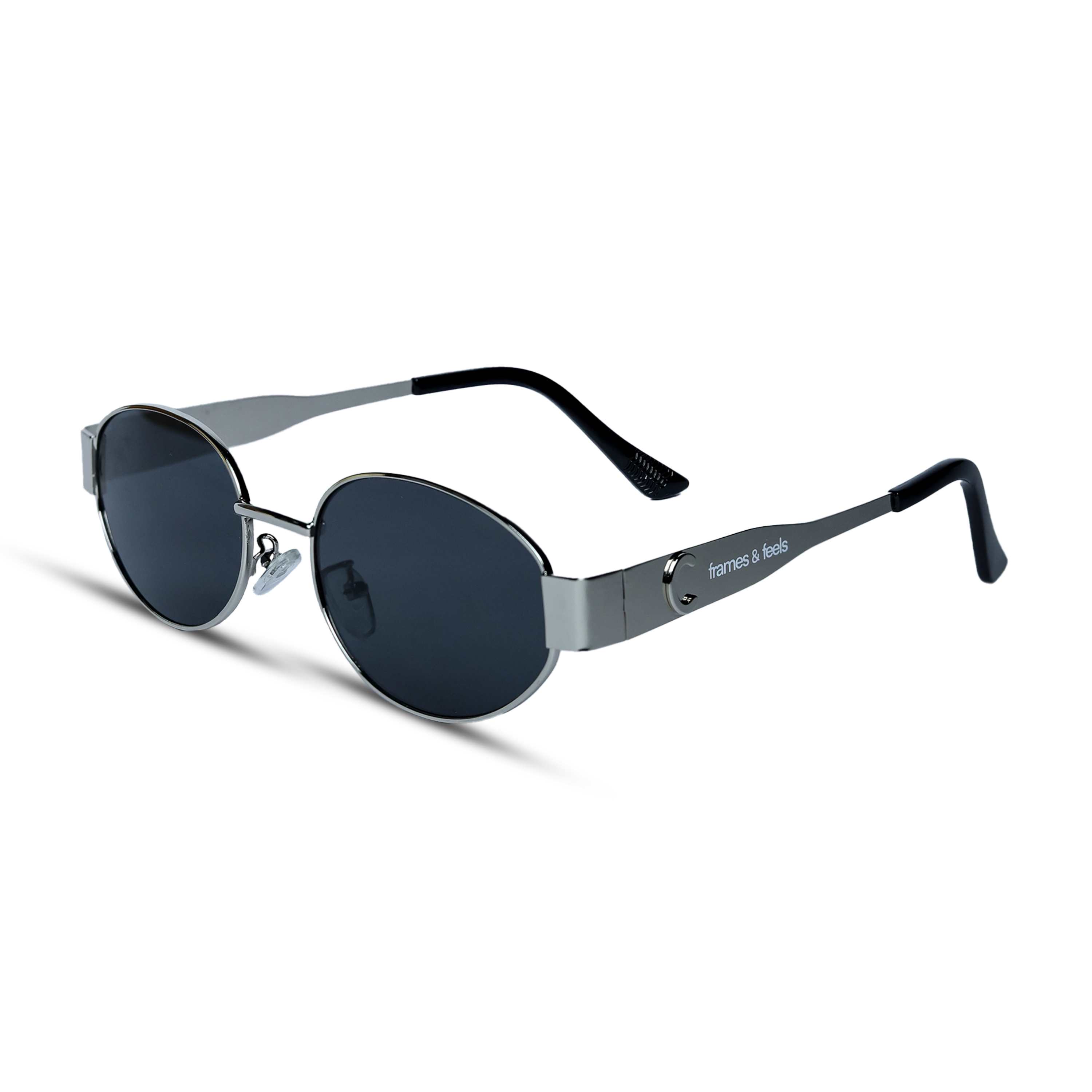 THE LUMINARY SUNGLASSES- Silver Black