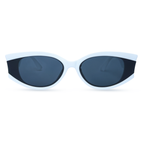THE STATEMENT SUNGLASSES- Swan Black