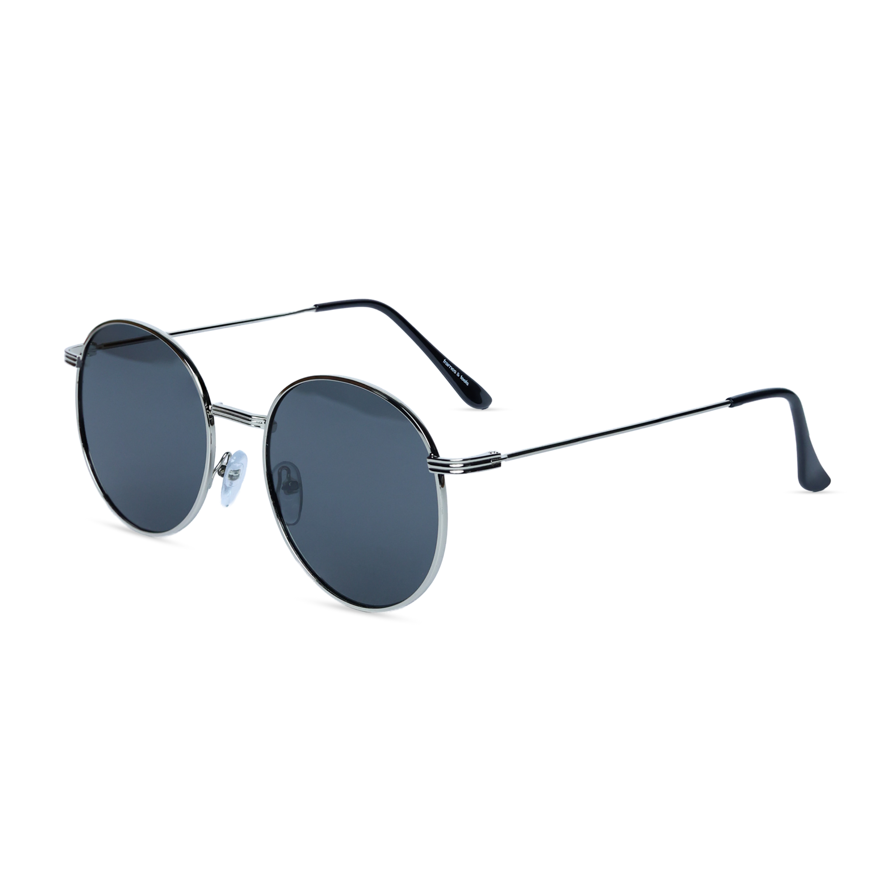THE POET SUNGLASSES- Silver Black