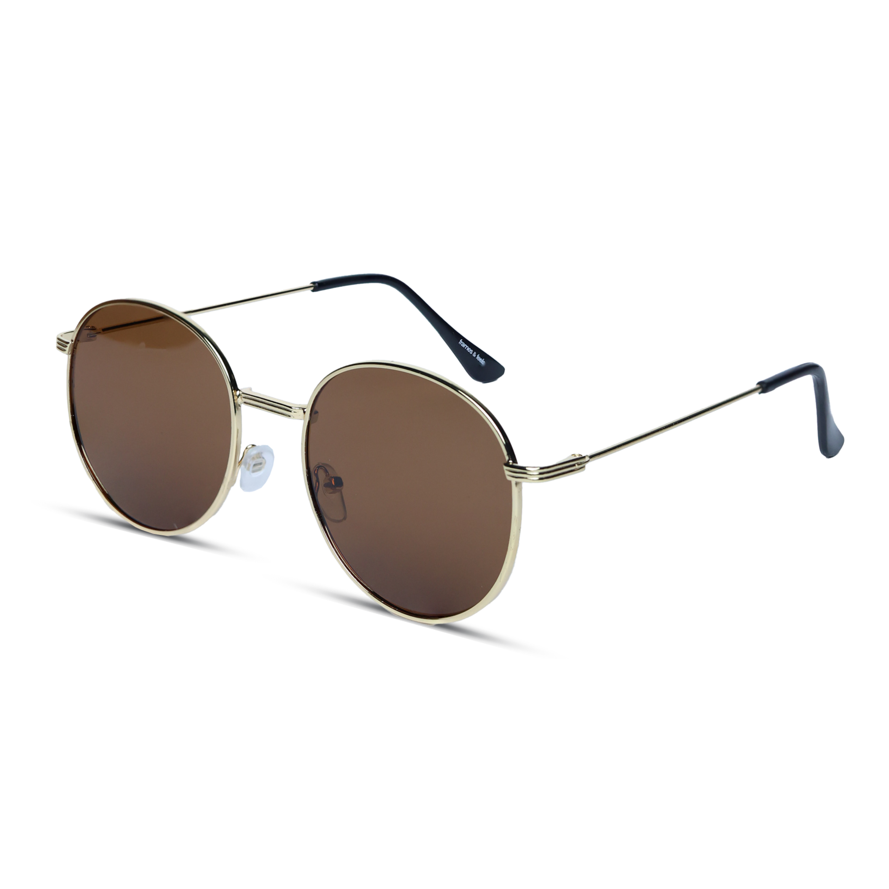 THE POET SUNGLASSES- Gold Brown