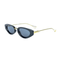 THE SOCIALITE SUNGLASSES- Black Grey