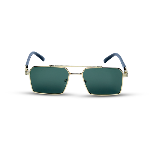 THE ARCHITECT SUNGLASSES- Gold Green