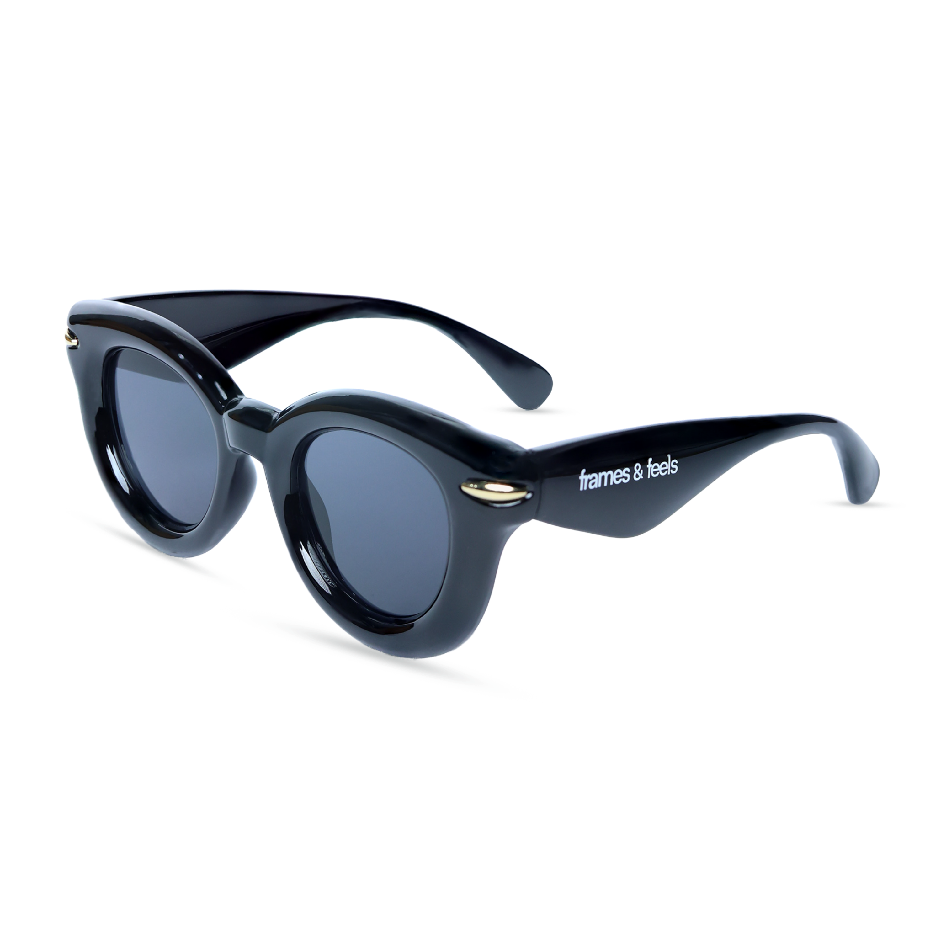 THE ICON SUNGLASSES- Gloss Black