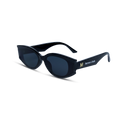 THE STATEMENT SUNGLASSES-  Crow Black