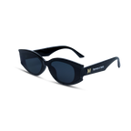 THE STATEMENT SUNGLASSES-  Crow Black