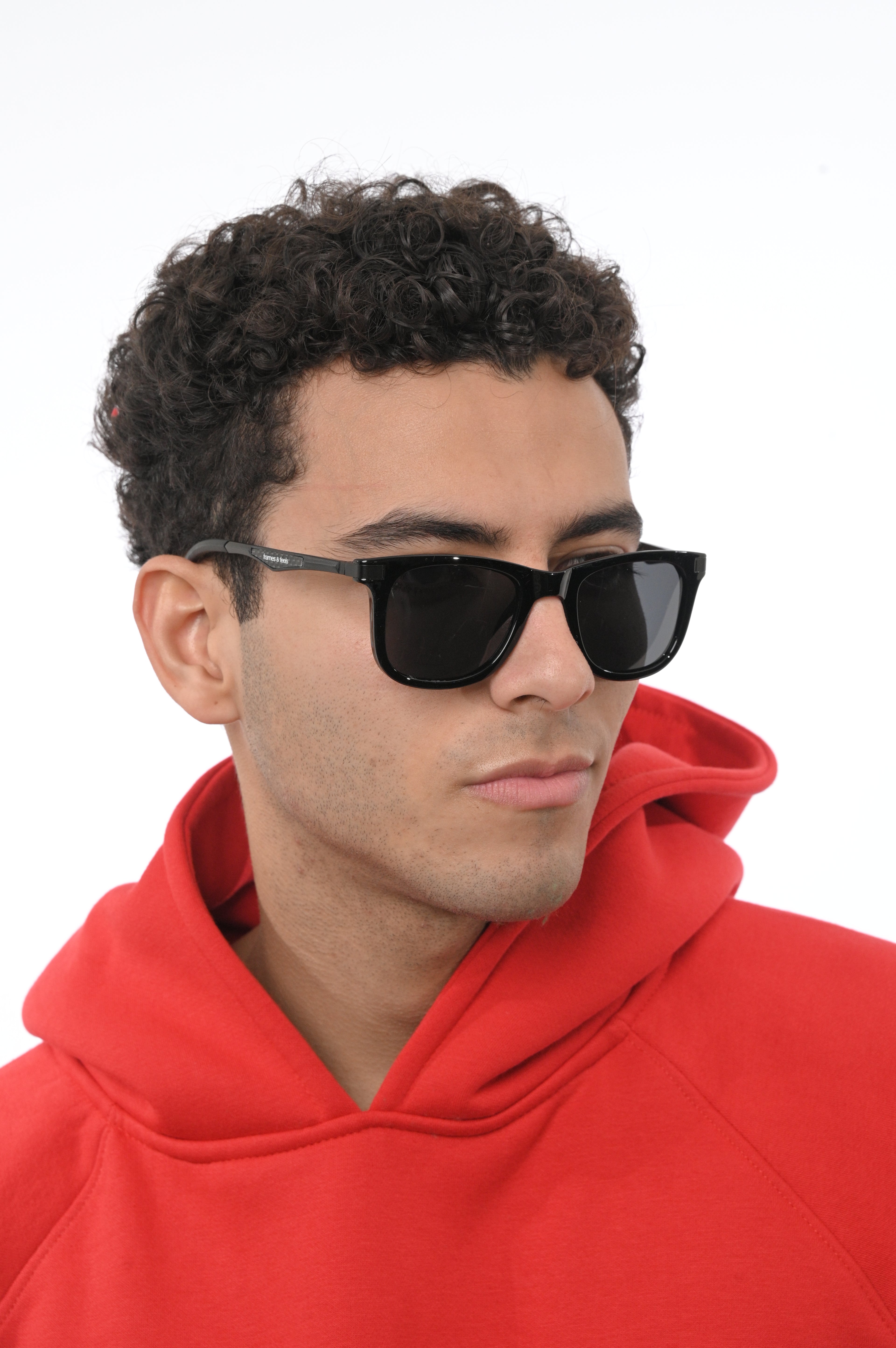 Classic All-Black Modern Sunglasses